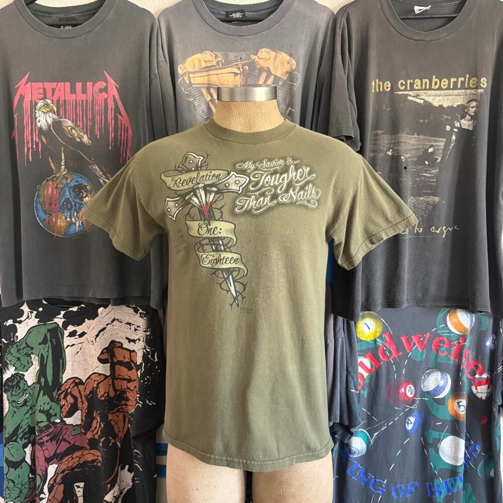 Vintage y2k jesus t shirt